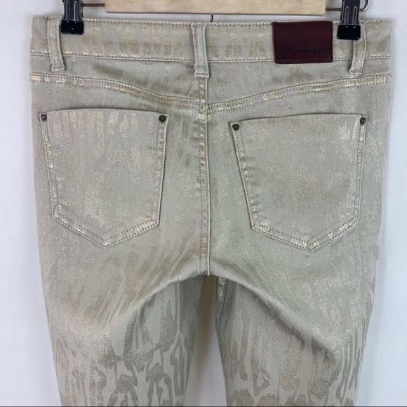 Dkny Animal Print Jegging Size 2 - Picture 6 of 14